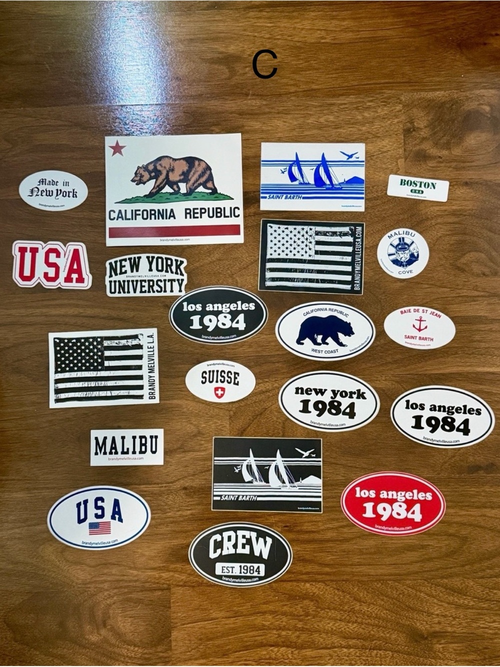 50 RANDOM Brandy Melville Stickers - Picture 3 of 3
